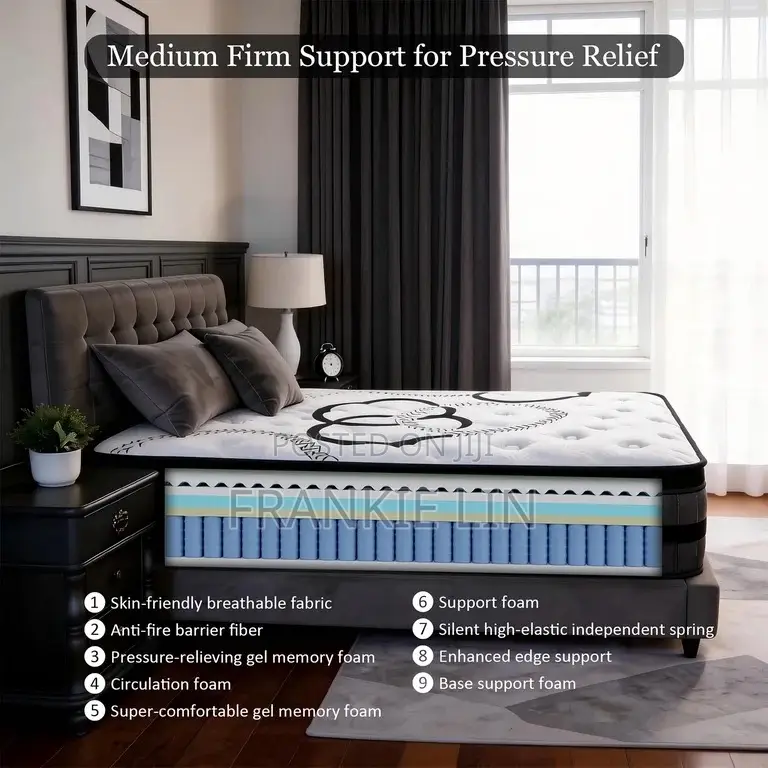 Brand New 12” Compressed King and Queen Size Mattress for Sale