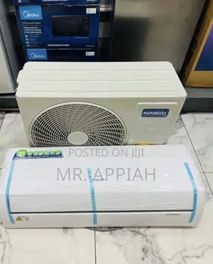 Inverter Split Type Nasco 1.5hp Air Conditioner(White)Remote