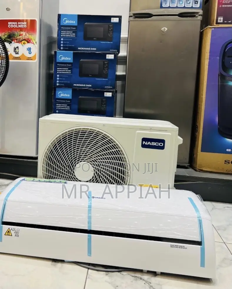 Get Nasco 1.5hp Dual Inverter Ac(Remote Control) White,2026 Model