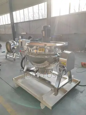 300l Industrial Electric Cooking Jack Kettle With Automatic Stirrer