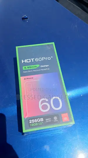 New Infinix Hot 60 Pro+ 256 GB Black