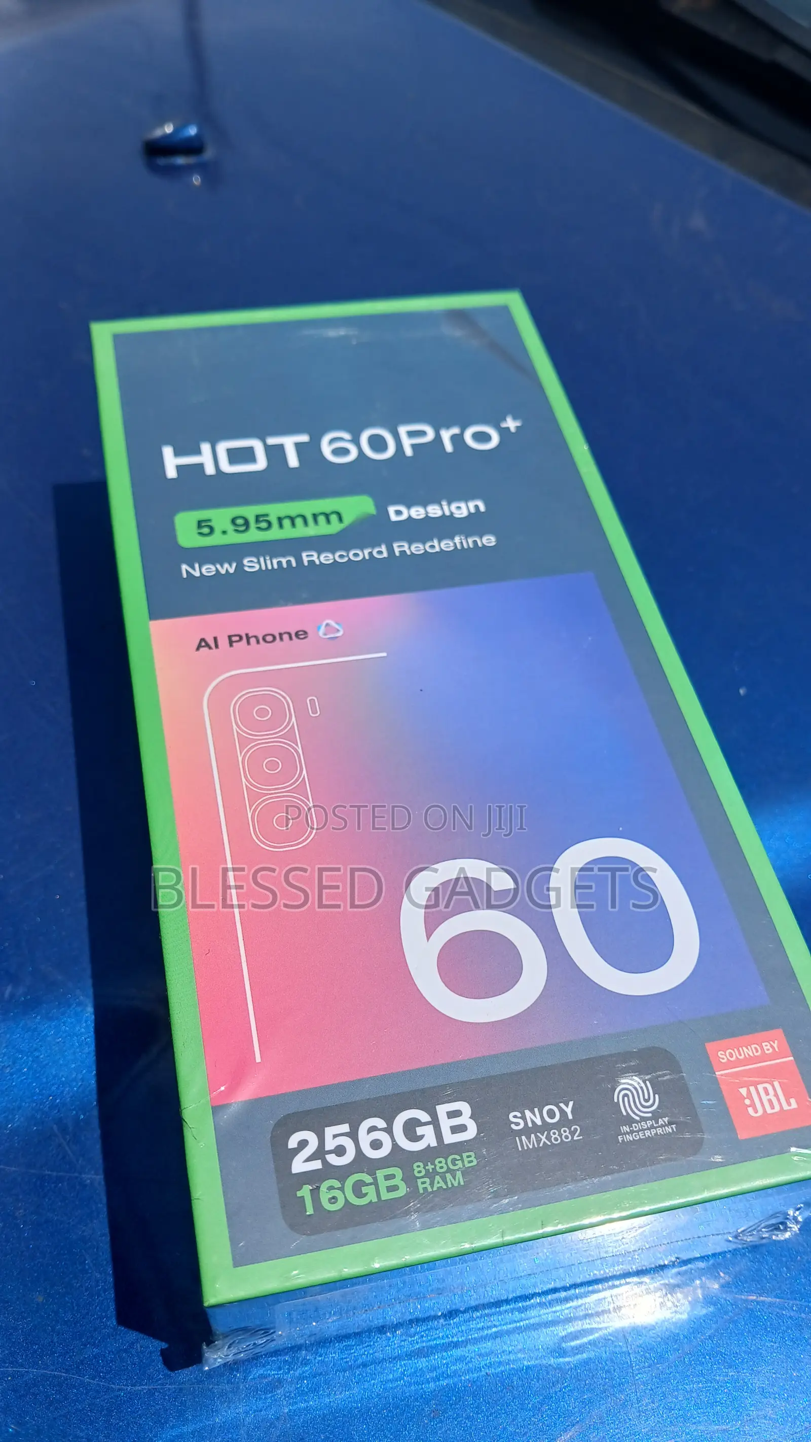 New Infinix Hot 60 Pro+ 256 GB Black