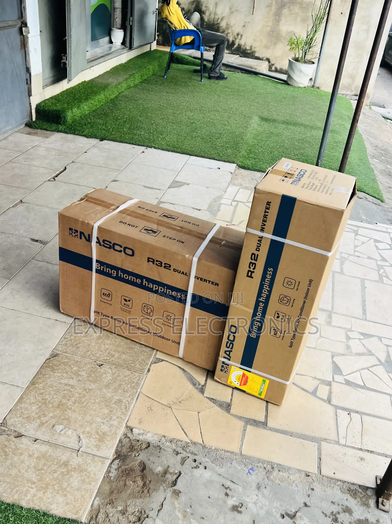 Get a New White Air Conditioner Nasco 1.5hp Split R410 Gas White