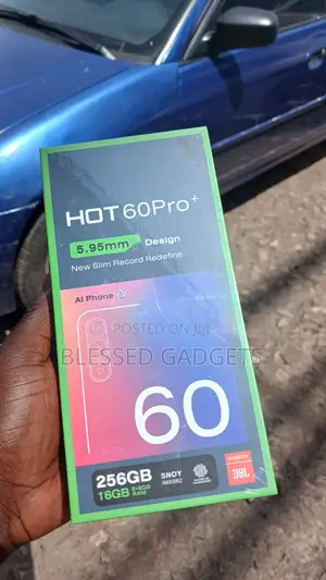 New Infinix Hot 60 Pro+ 256 GB Gold