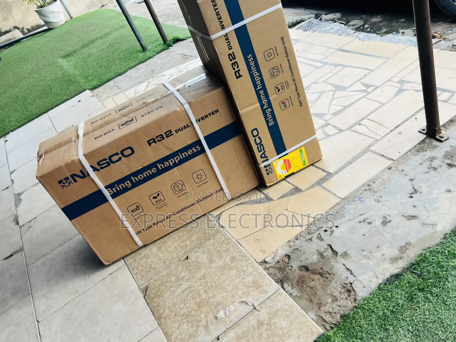 Brand New Sleek Nasco 1.5hp Split Dual Inverter White
