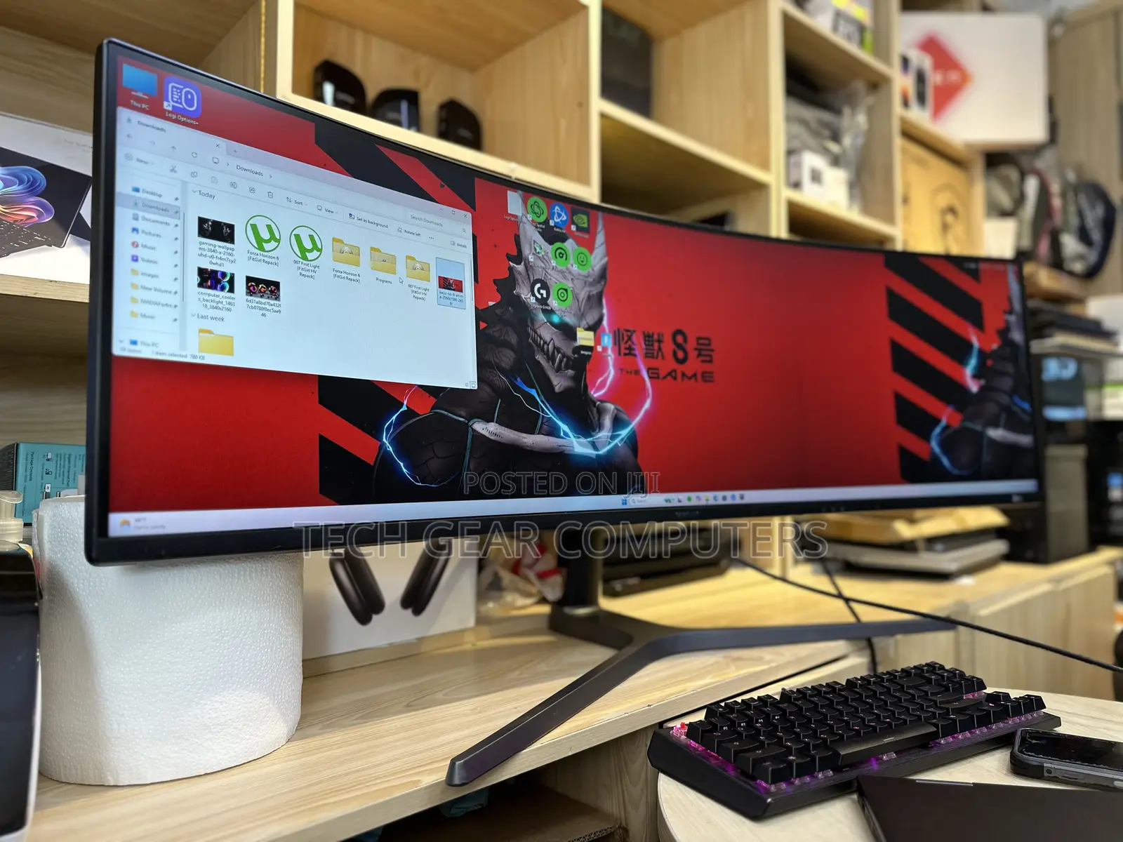 Samsung Lc49hg90dmuxen 49" Curved Ultra Wide Led Monitor - 144hz,