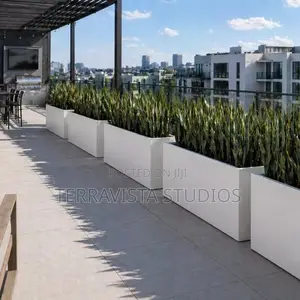 Modern Rectangular Planter Box