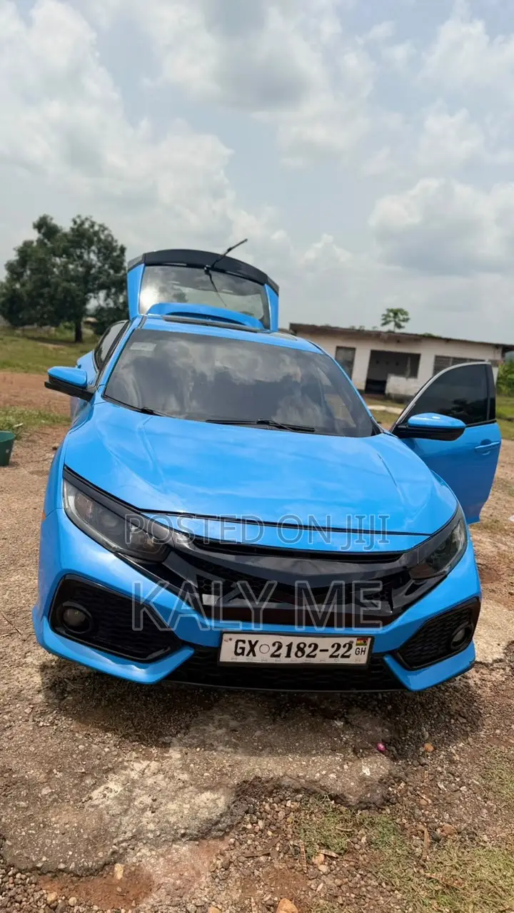 Honda Civic EX-L w/Navi Hatchback 2018 Blue
