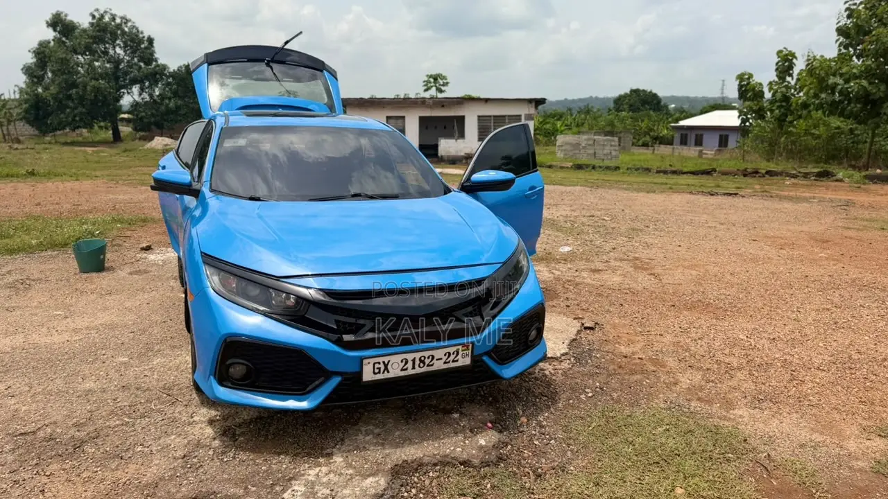 Honda Civic EX-L w/Navi Hatchback 2018 Blue