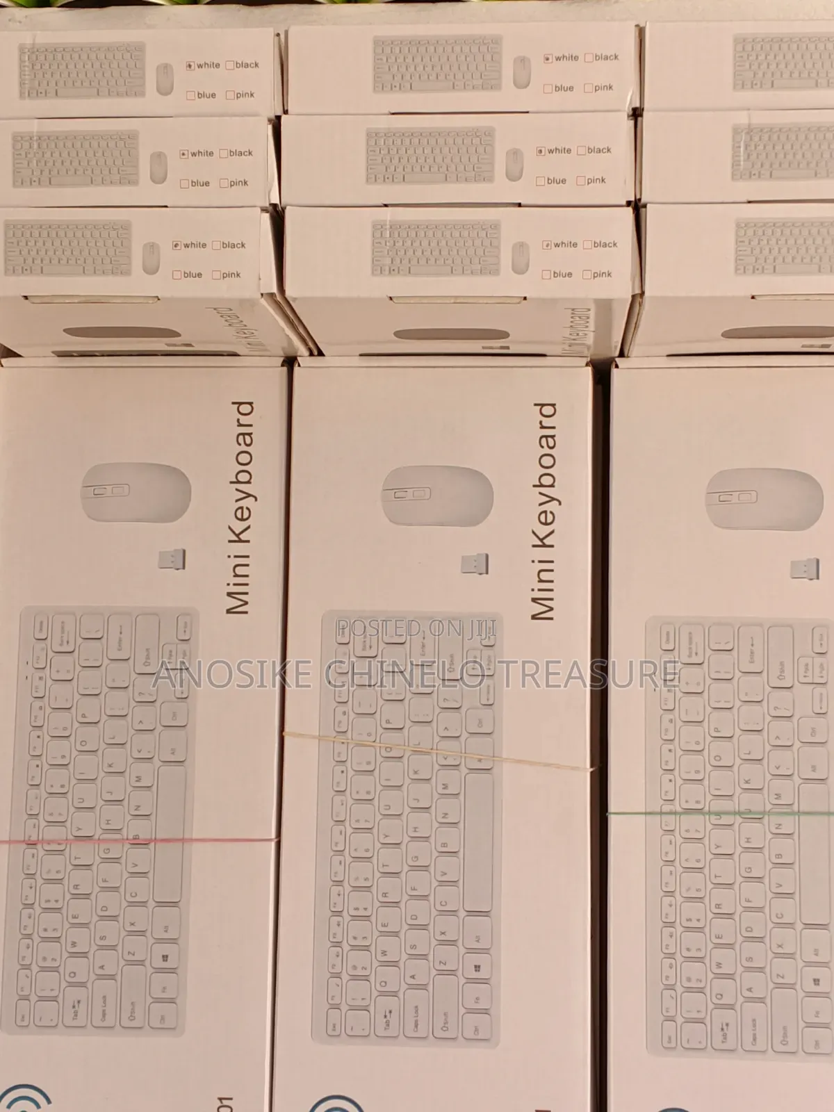 Mini Wireless Keyboard With Mouse