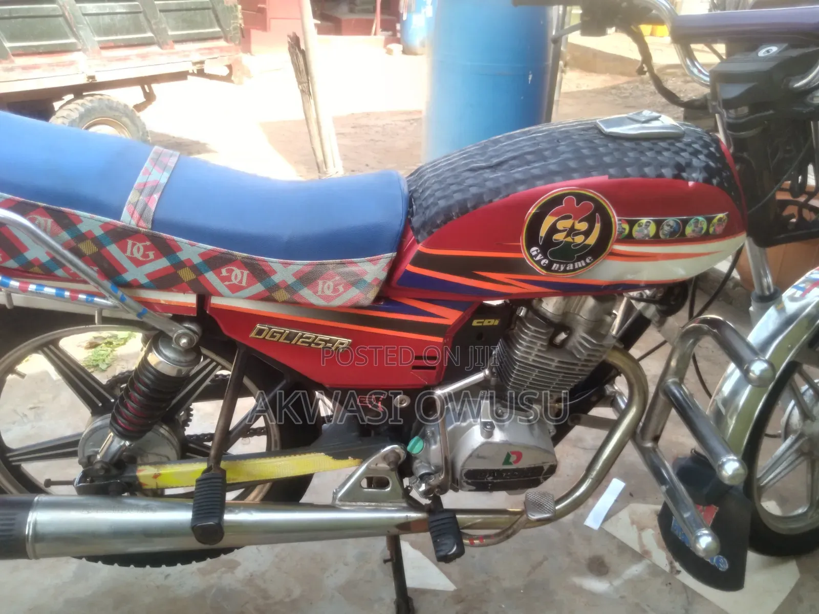 Haojue HJ125-8K 2024 Red
