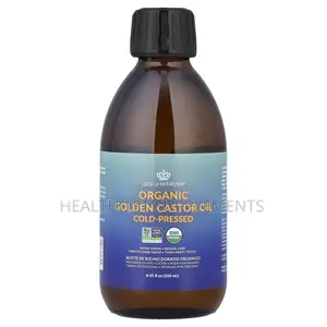 Queen Of The Thrones, Organic Golden Castor Oil, Cold-pressed, 250ml