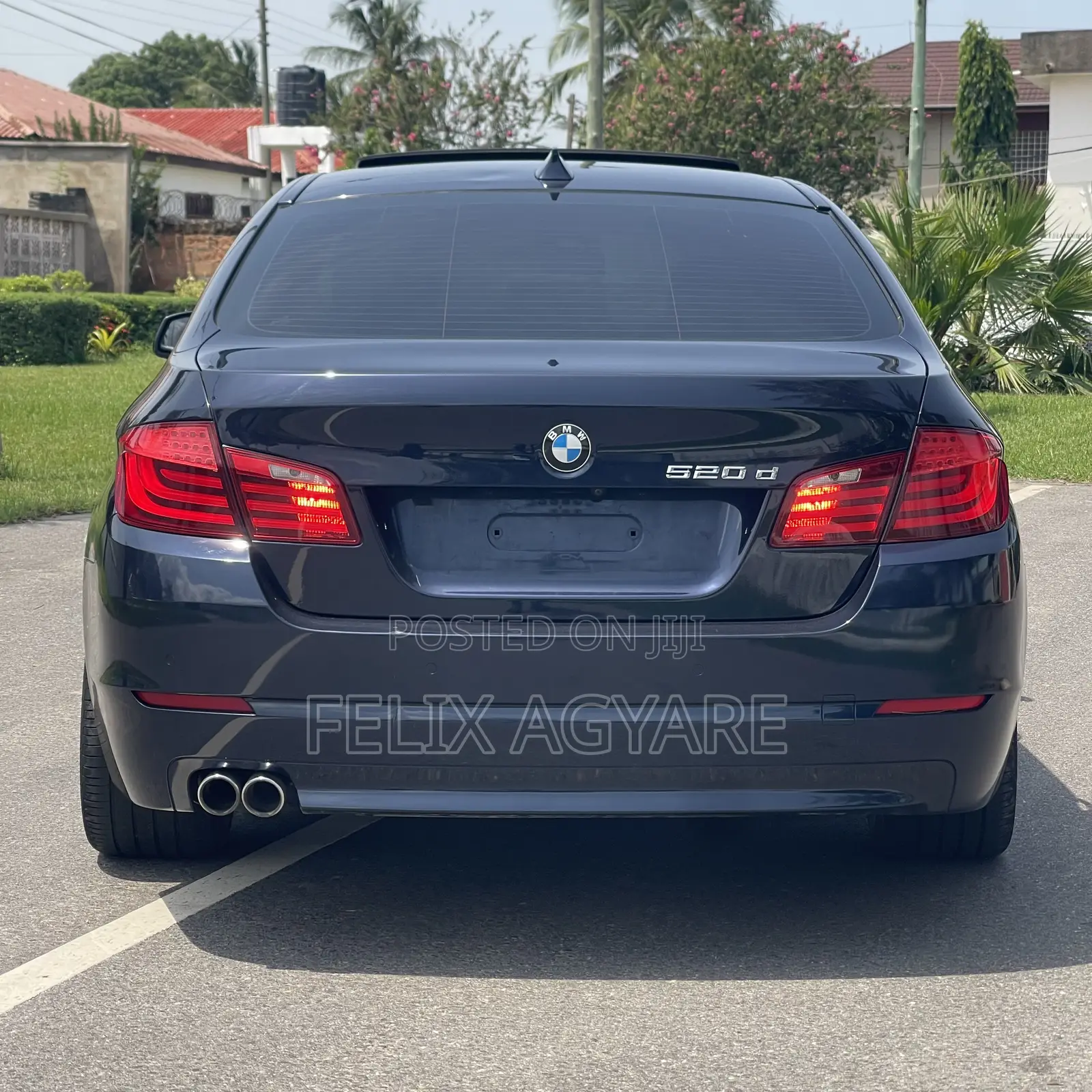 BMW 5 Series 520d 2013 Blue