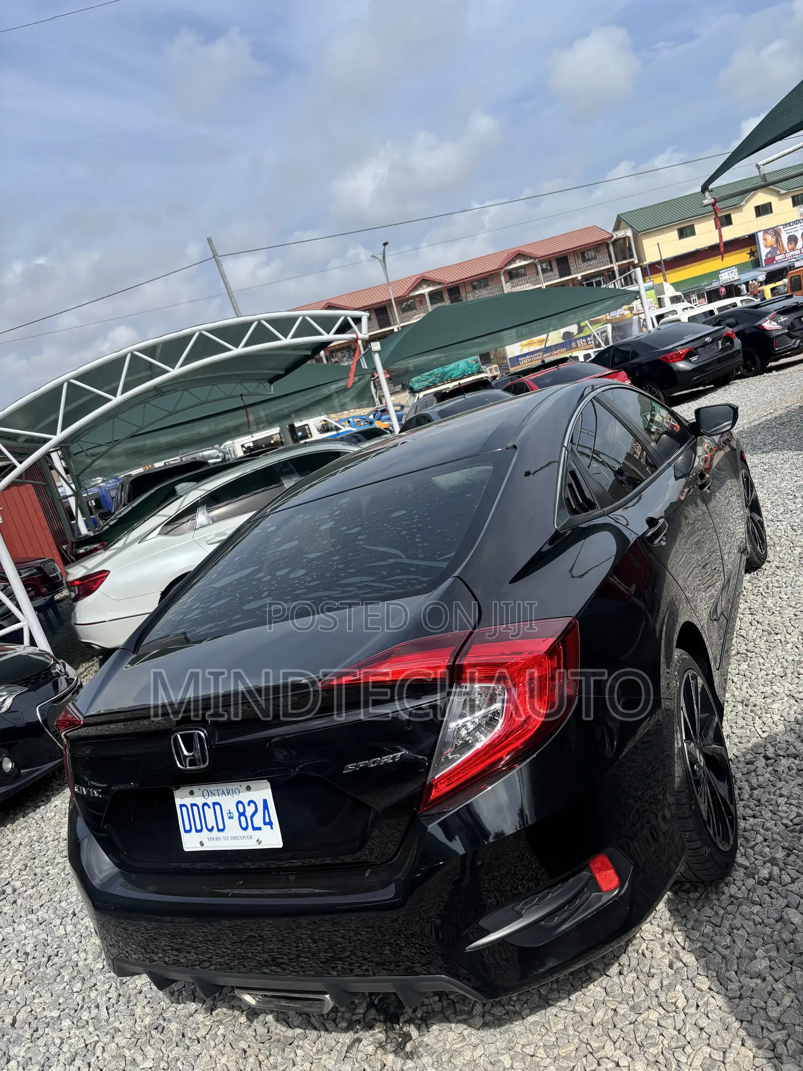 Honda Civic Sport Sedan 2019 Black