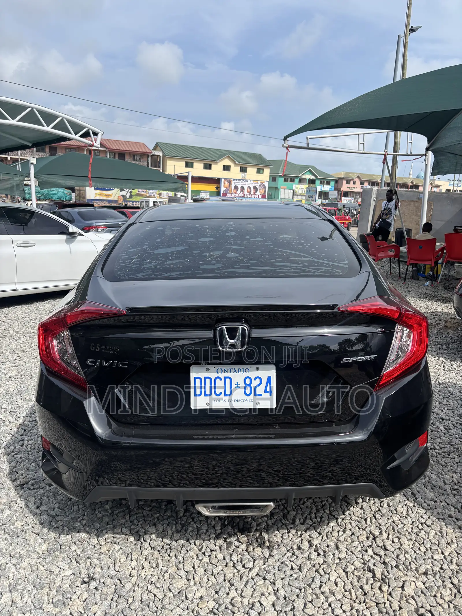 Honda Civic Sport Sedan 2019 Black