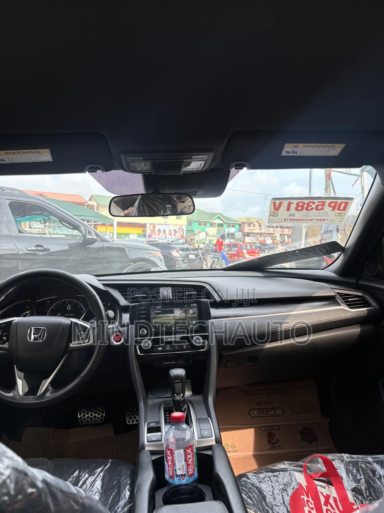 Honda Civic Sport Sedan 2019 Black
