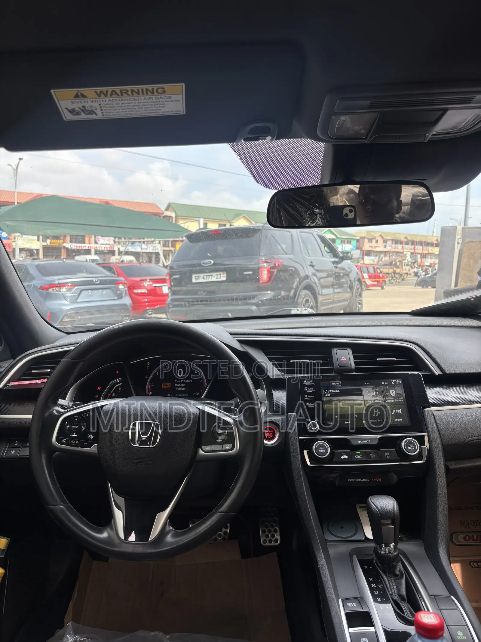 Honda Civic Sport Sedan 2019 Black