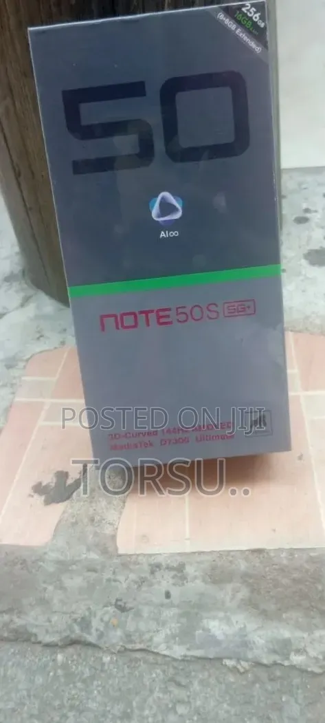 New Infinix Note 50s 256 GB Black