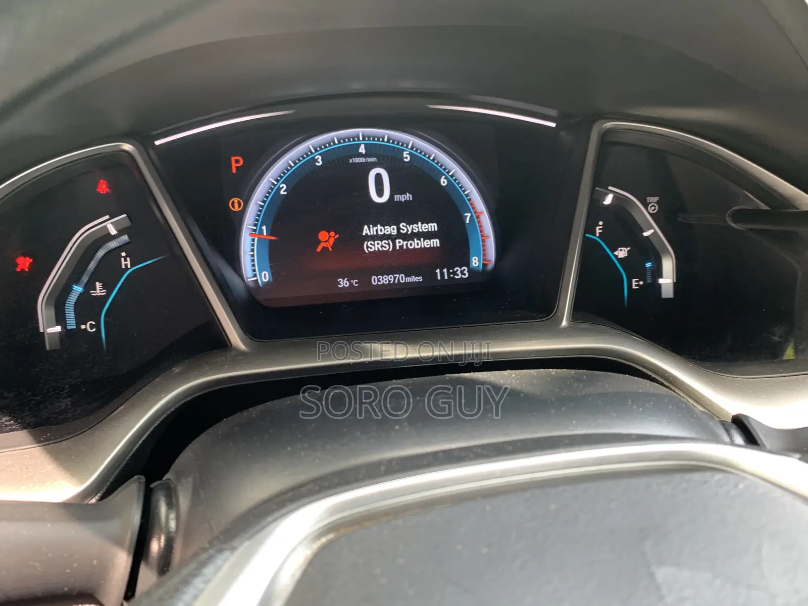 Honda Civic 2018 Red
