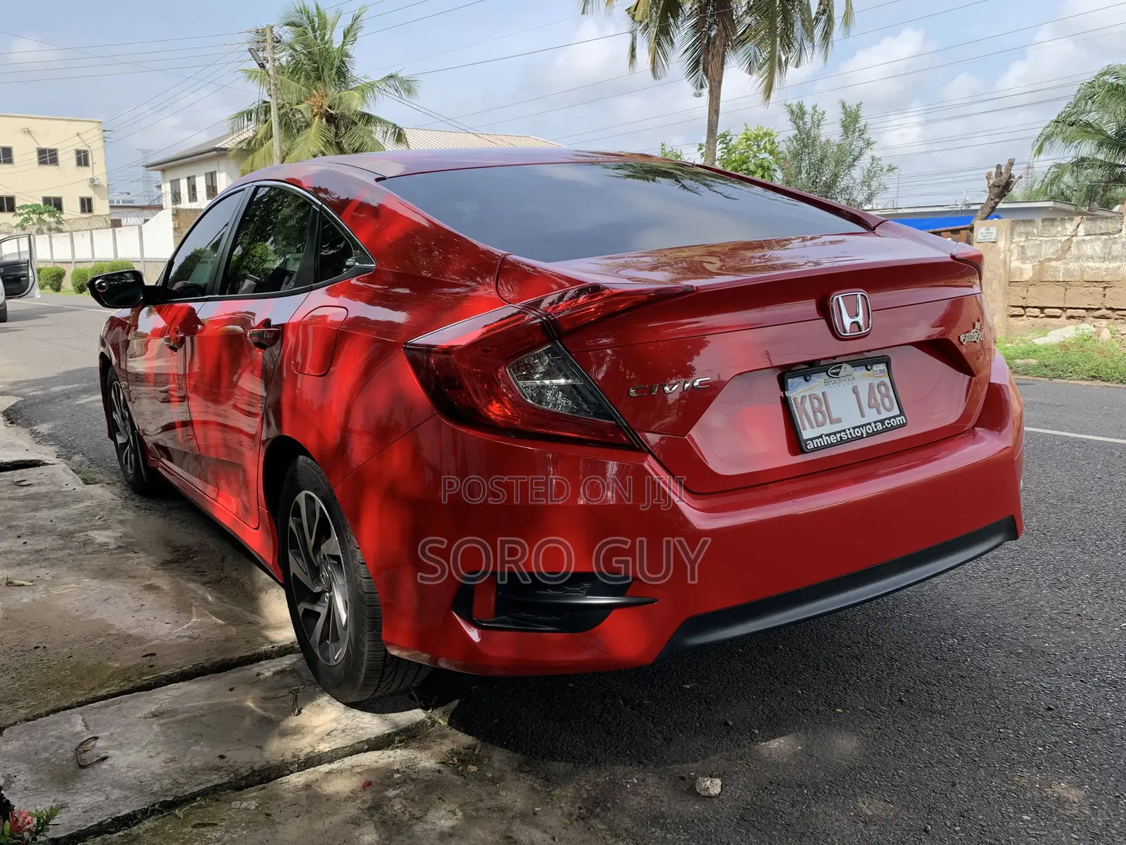 Honda Civic 2018 Red