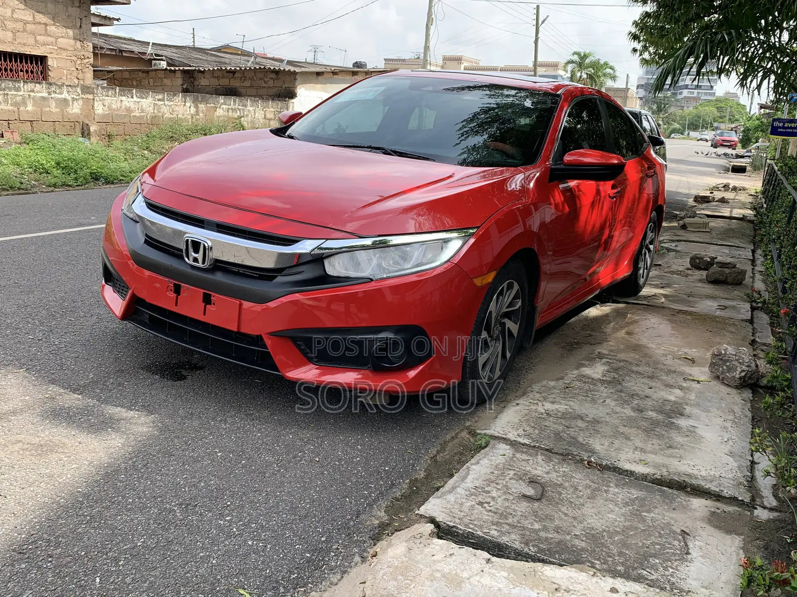 Honda Civic 2018 Red