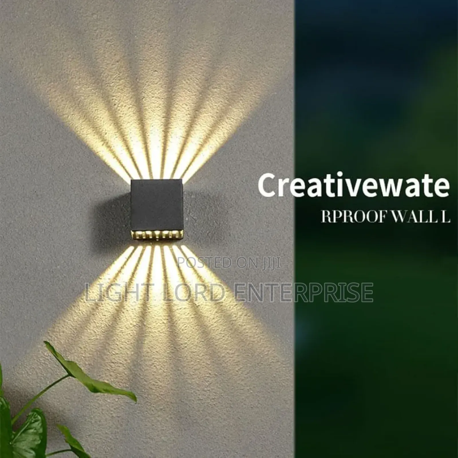 Creative Waterproof Led Wall Light