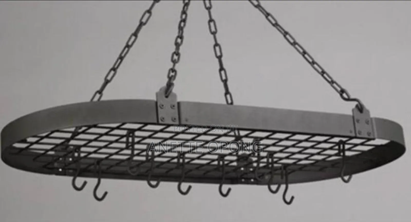 Oval Pot Rack