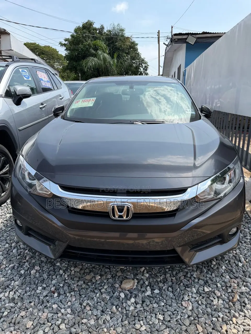 Honda Civic EX-L Sedan 2018 Gray