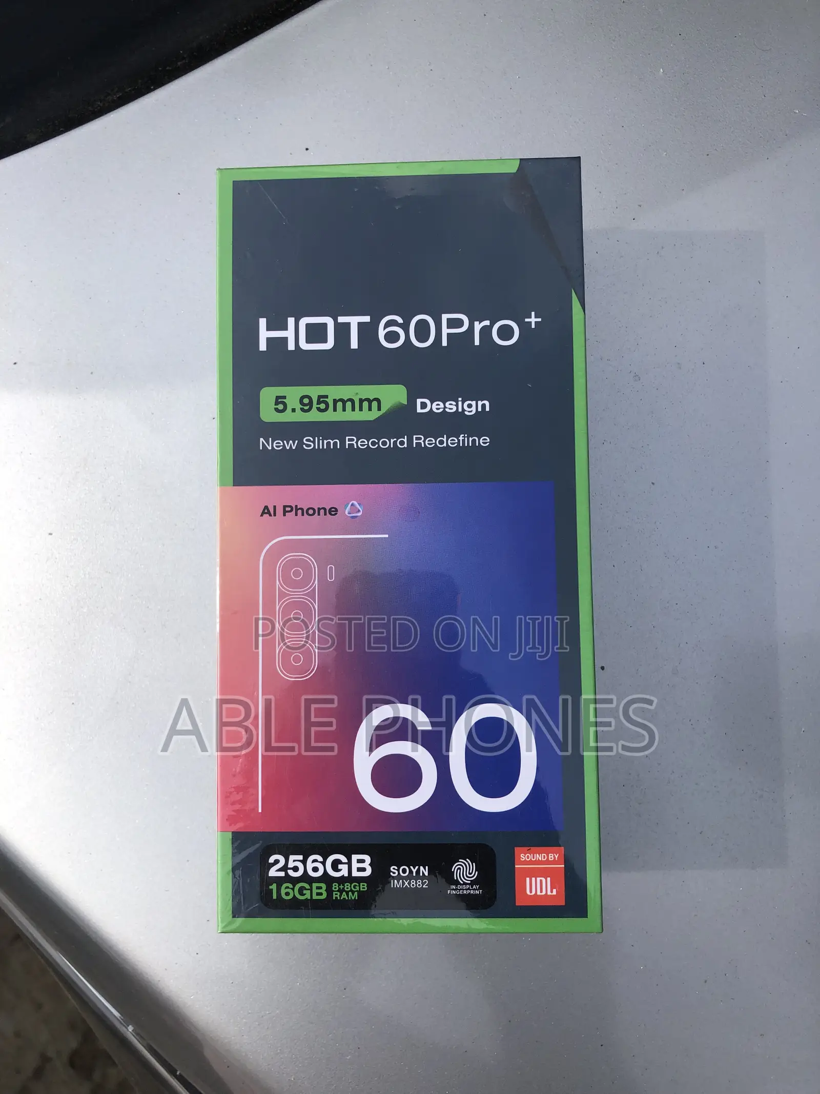 New Infinix Hot 60 Pro+ 256 GB Black