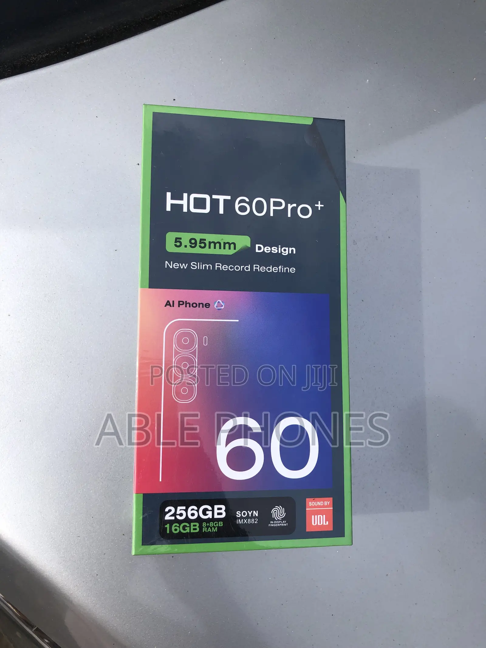 New Infinix Hot 60 Pro+ 256 GB Black