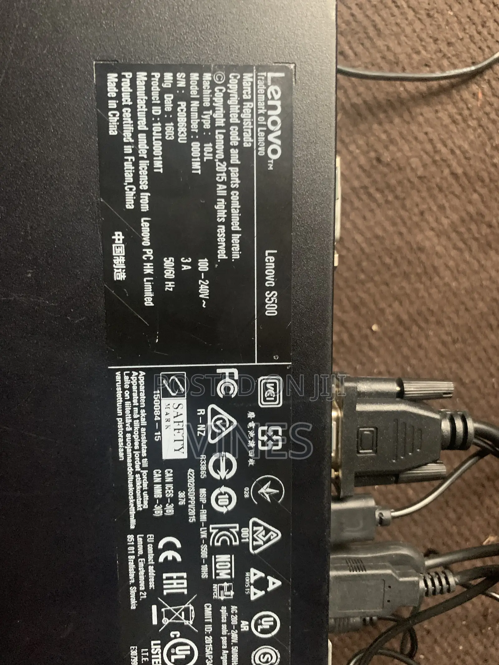 Desktop Computer Lenovo S500 SFF 4GB Intel Core i3 SSD 128GB