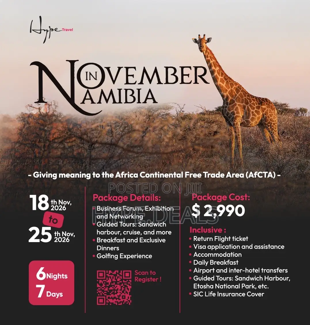 7 Days 6 Nights in Namibia (All Inclusive Package)