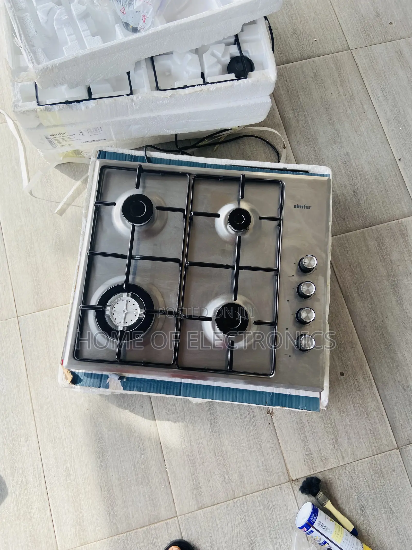 Buy Quality Simfer 4 Burner All Gas in-Built Hub for Your Home