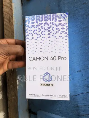 New Tecno Camon 40 Pro 5G 256 GB Black