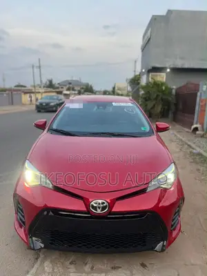 Toyota Corolla SE 4dr Sedan (1.8L 4cyl CVT) 2017 Red