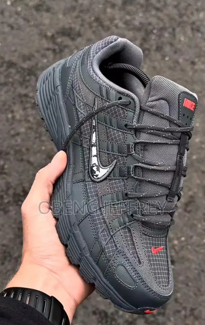 Original Nike P-6000 Dark Grey Metallic Silver