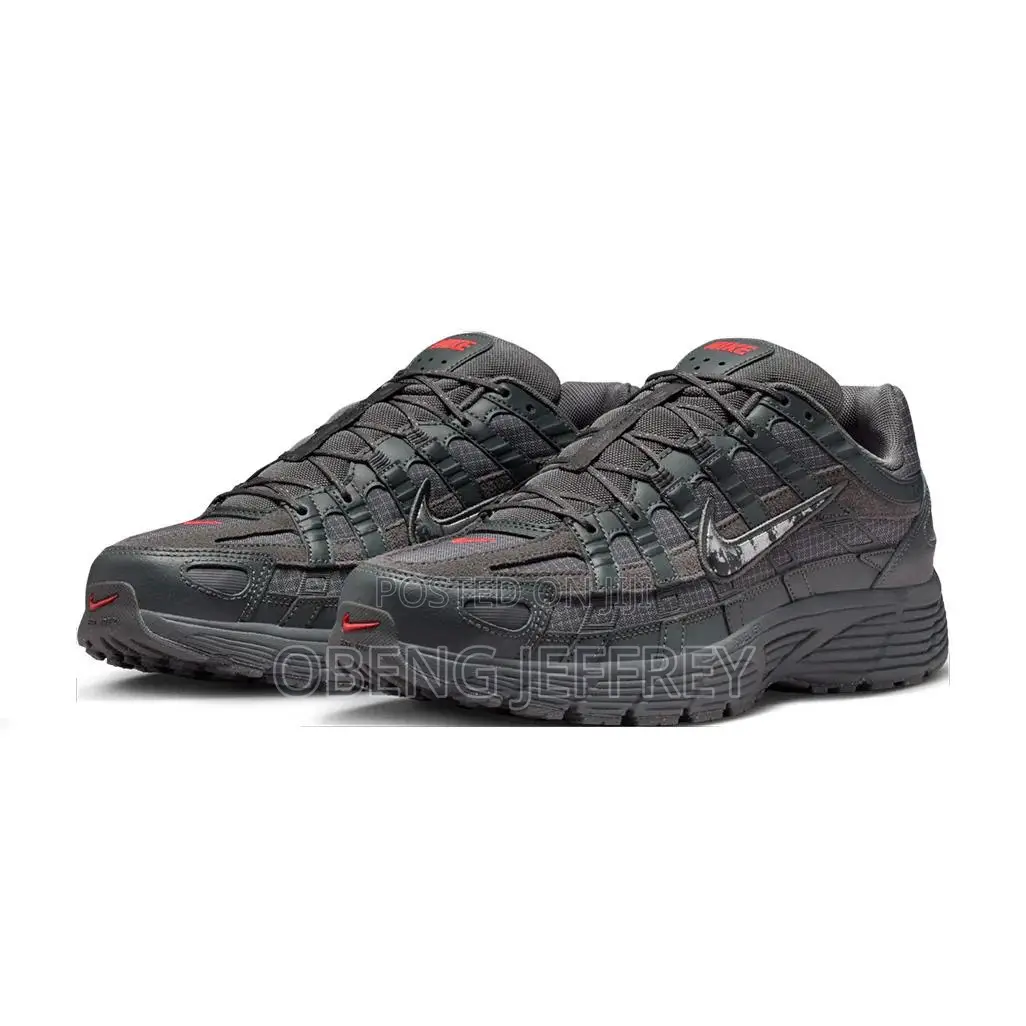Original Nike P-6000 Dark Grey Metallic Silver