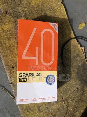 New Tecno Spark 40 Pro 256 GB Blue
