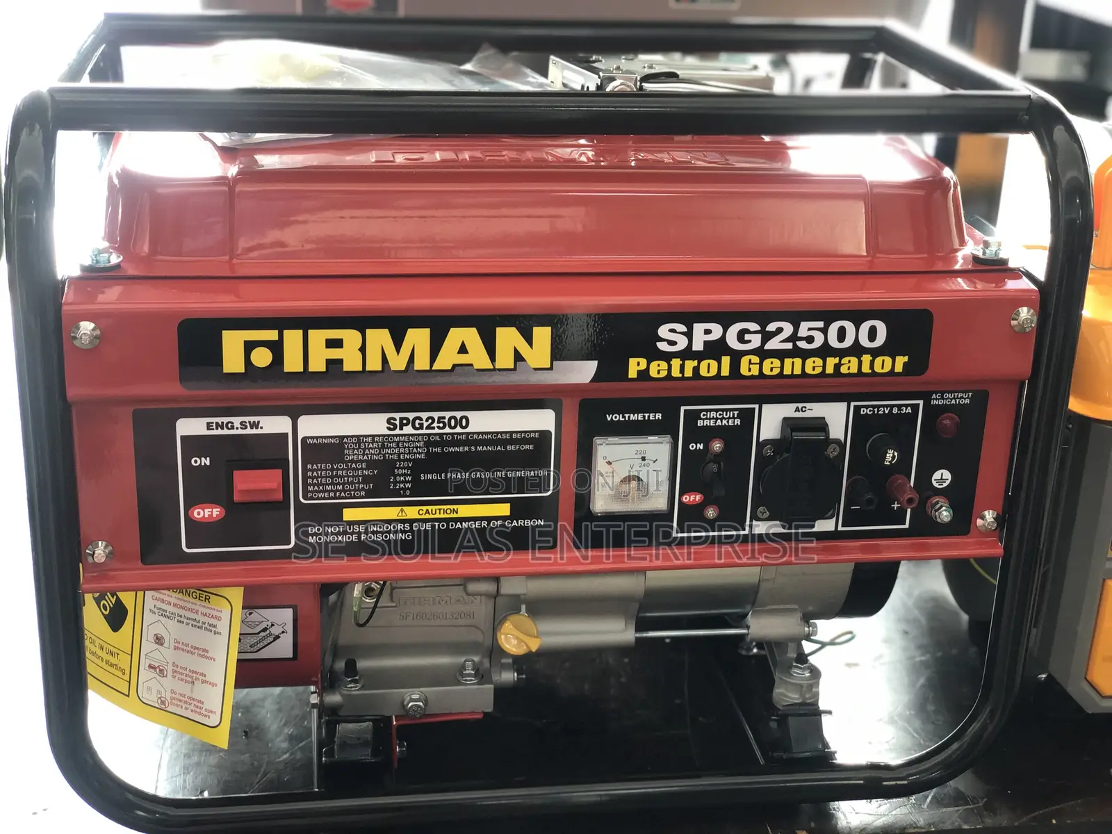Firman 2.5hp Petrol Potable Generator