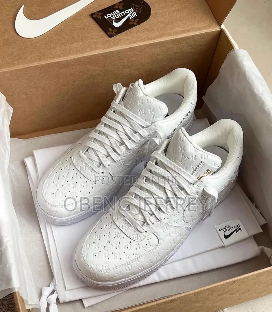 Original Louis Vuitton Airforce White