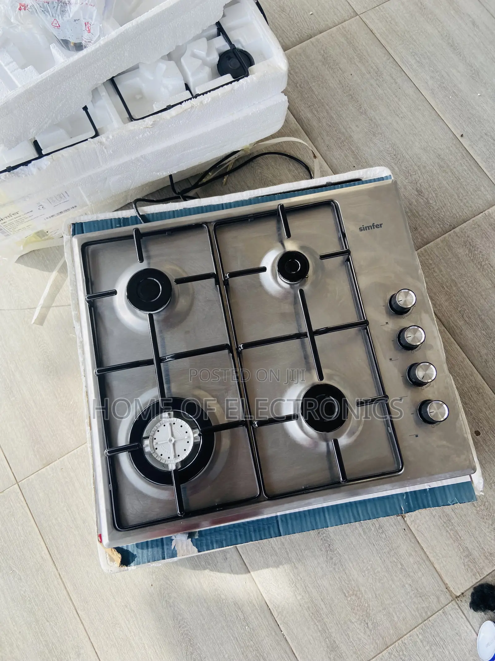 Simple to Install Simfer 60cm in-Built Gas Hub