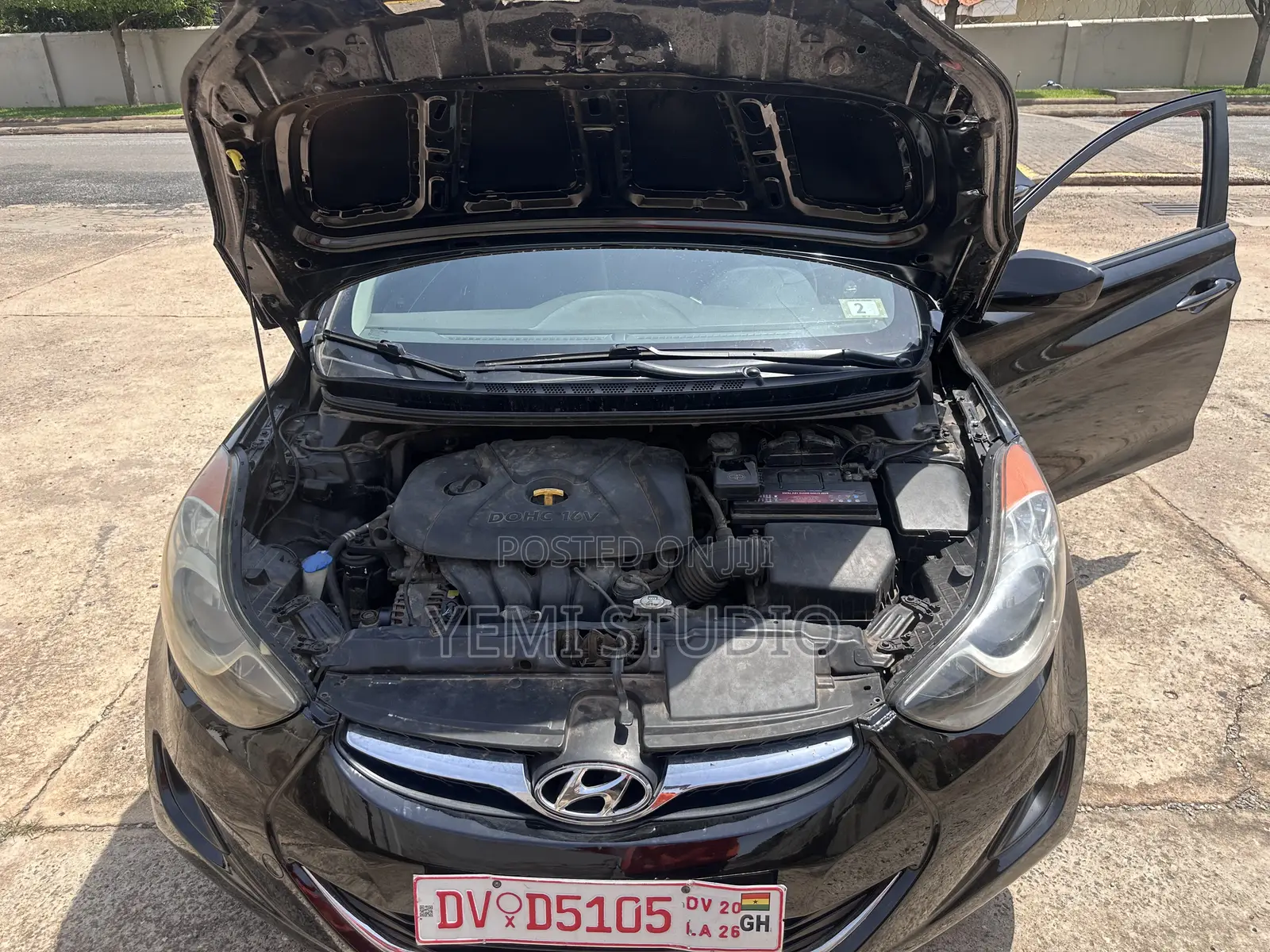Hyundai Elantra Limited 4dr Sedan (1.8L 4cyl 6A) 2014 Black