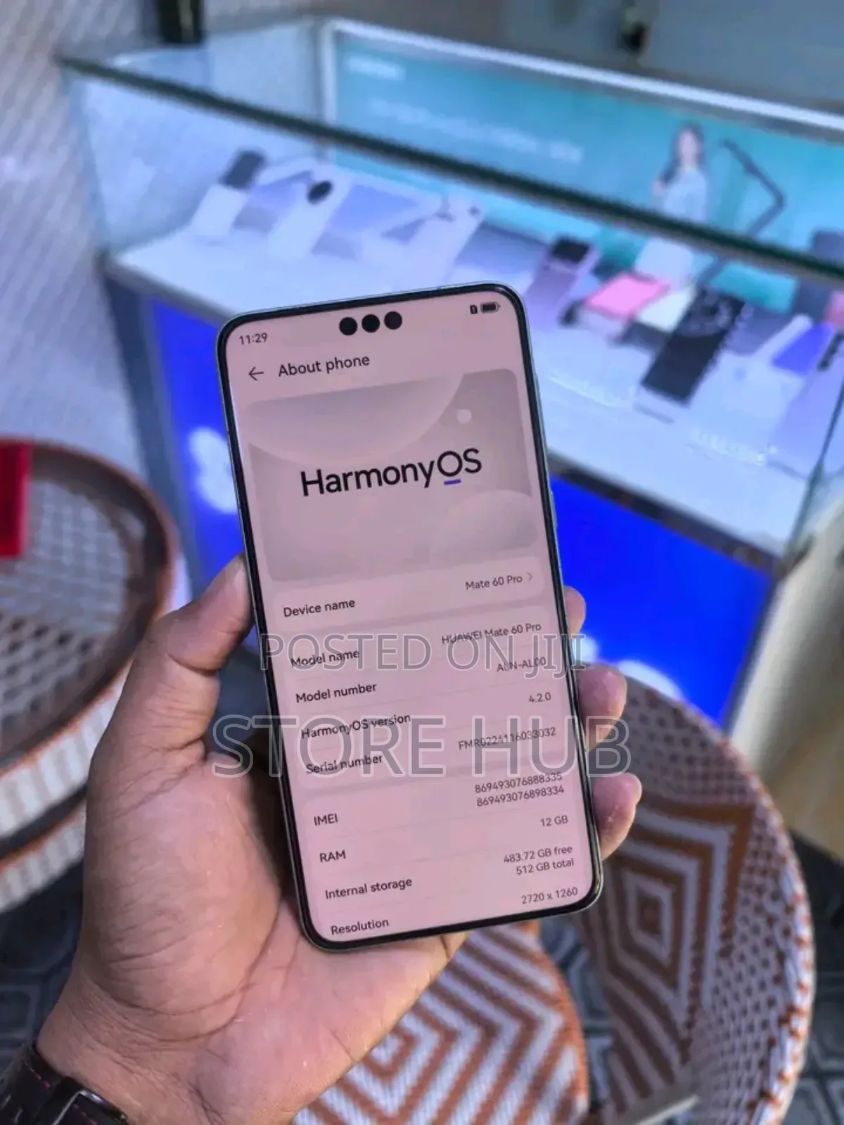 New Huawei Mate 60 Pro 512 GB Gray