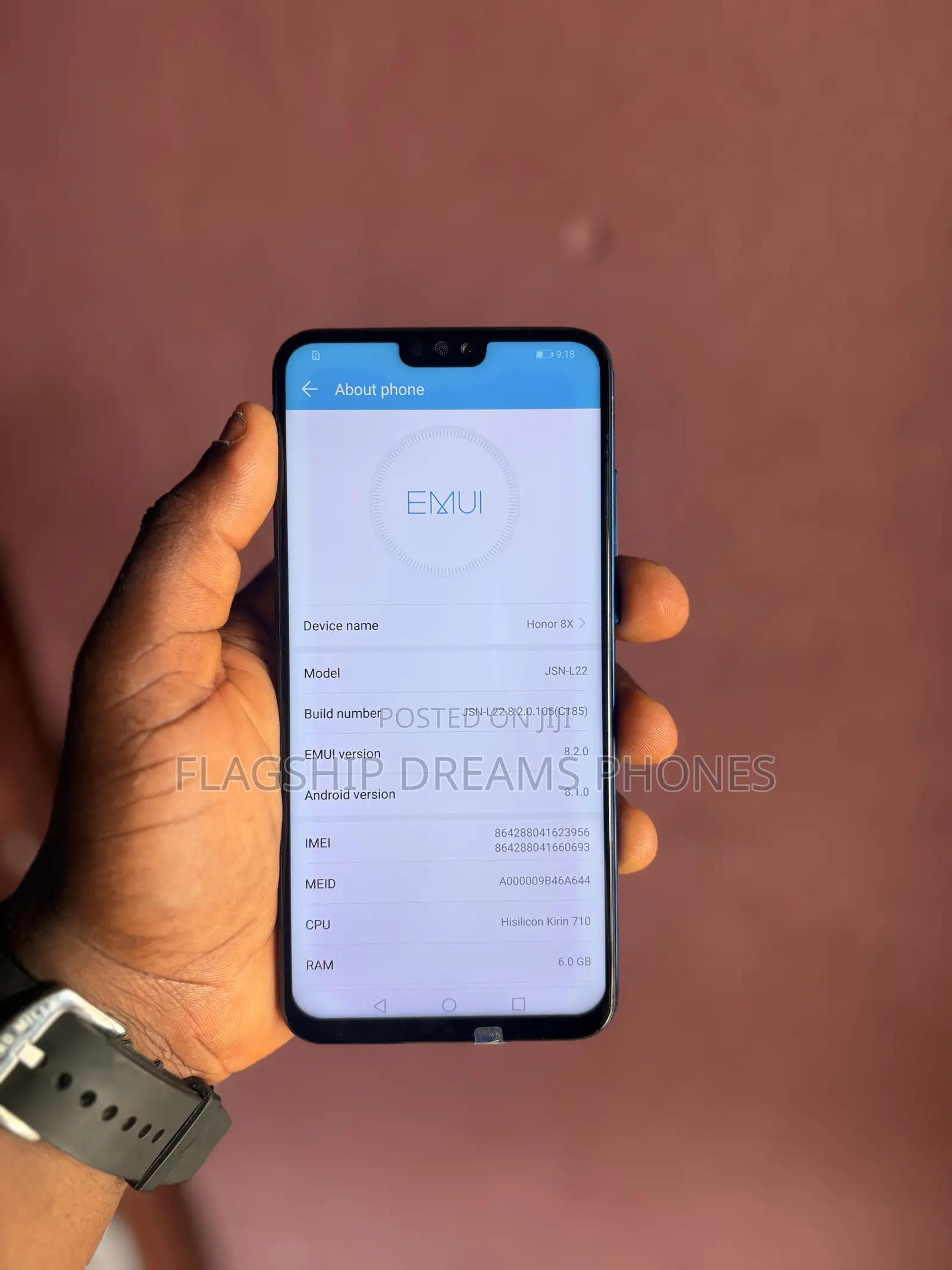 Huawei Honor 8x 128 GB Blue