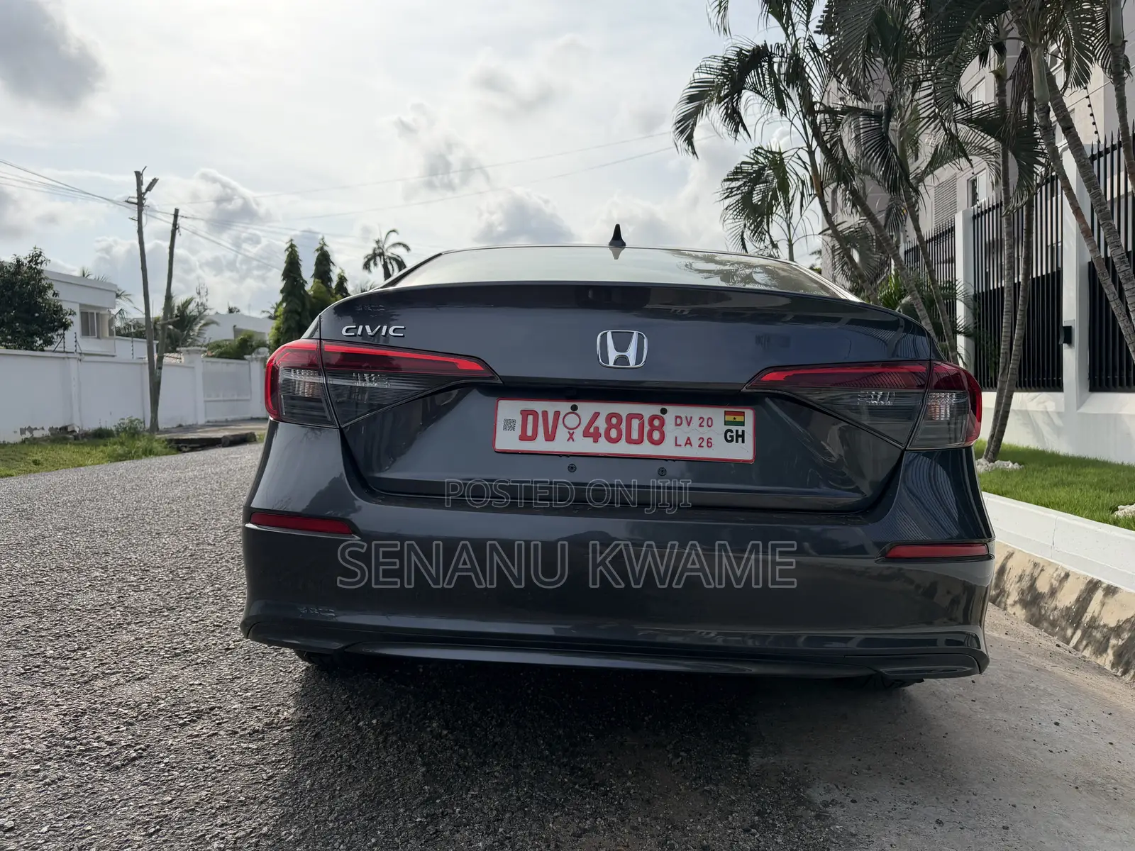 Honda Civic EX CVT 2024 Gray