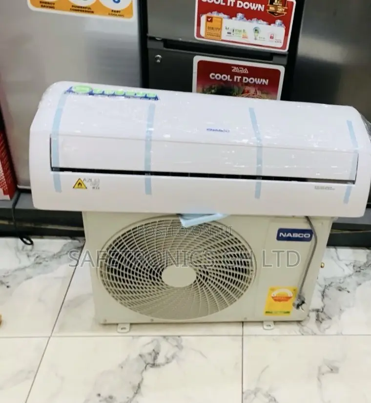 Original Fast Nasco 2.5hp Split Ac R410 Gas [Nas -K24blanc-R410]