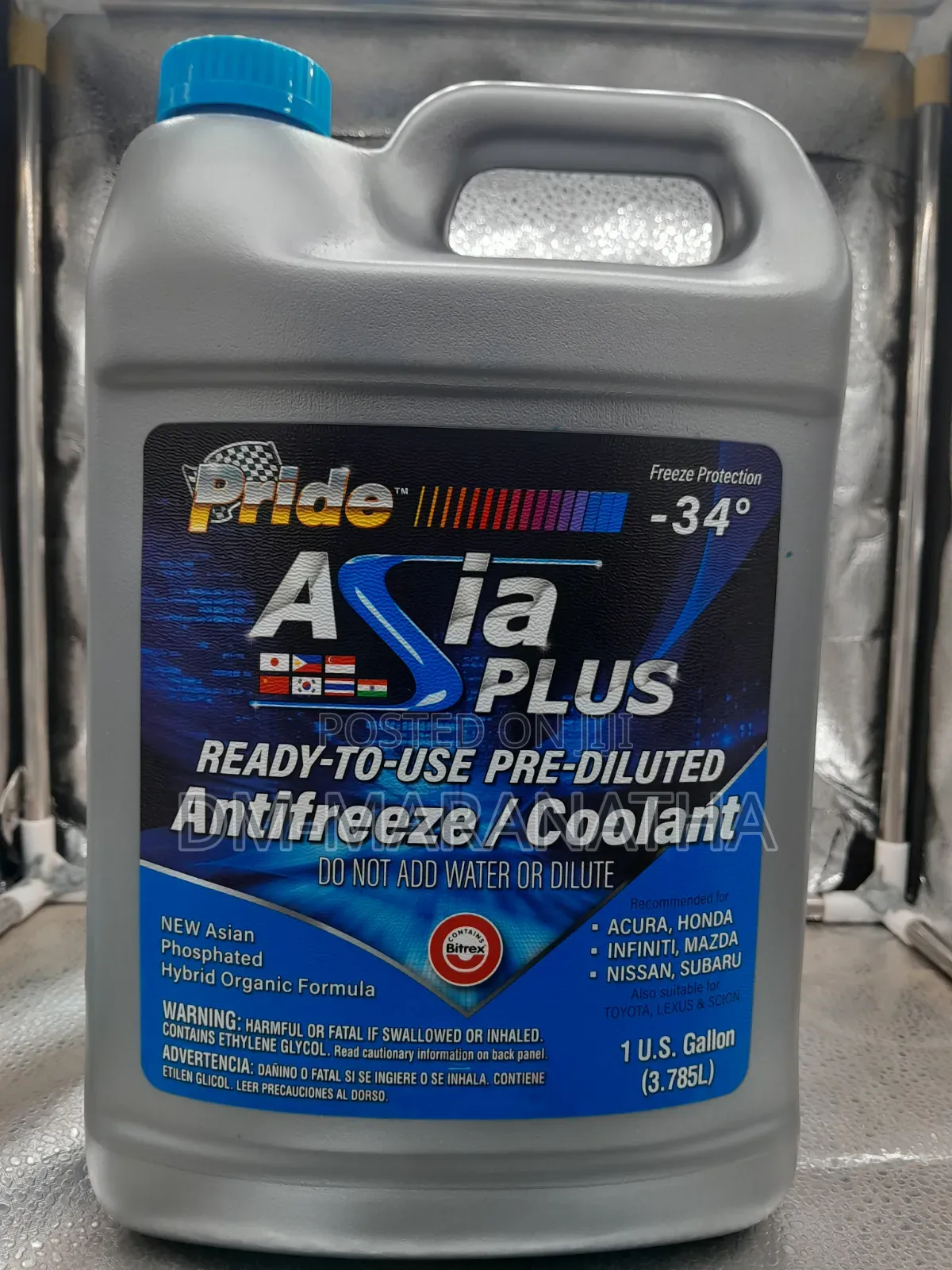 Blue Coolant 4liters Asia Plus