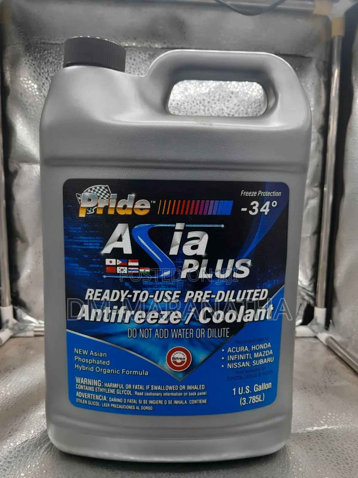 Blue Coolant 4liters Asia Plus