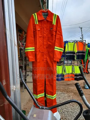 Reflective Safety Overall And Work Clothing
