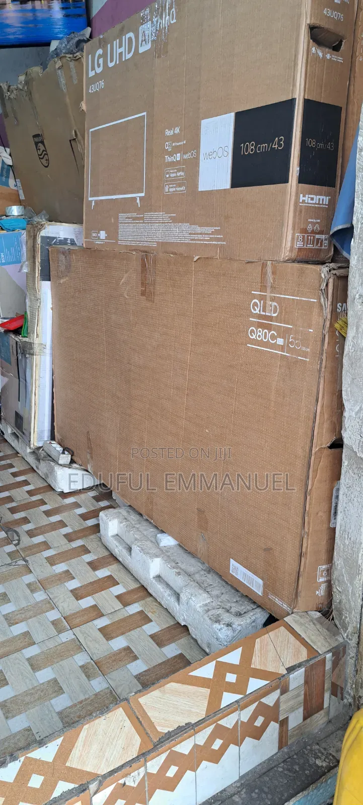 Samsung 55" Class Qled Q80c 120hz Uhd Smart Quantum HDR